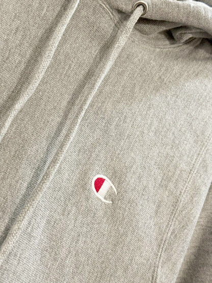 vintage 00's champion reverse weave hooded sweatshirt - good market thrift store