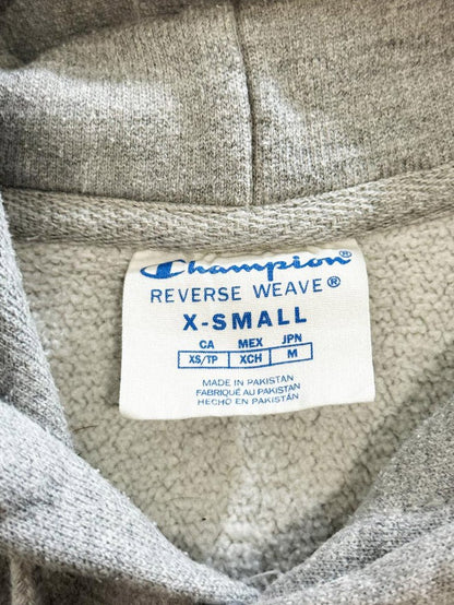 vintage 00's champion reverse weave hooded sweatshirt - good market thrift store