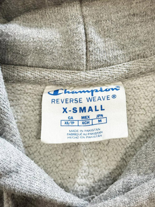 vintage 00's champion reverse weave hooded sweatshirt - good market thrift store