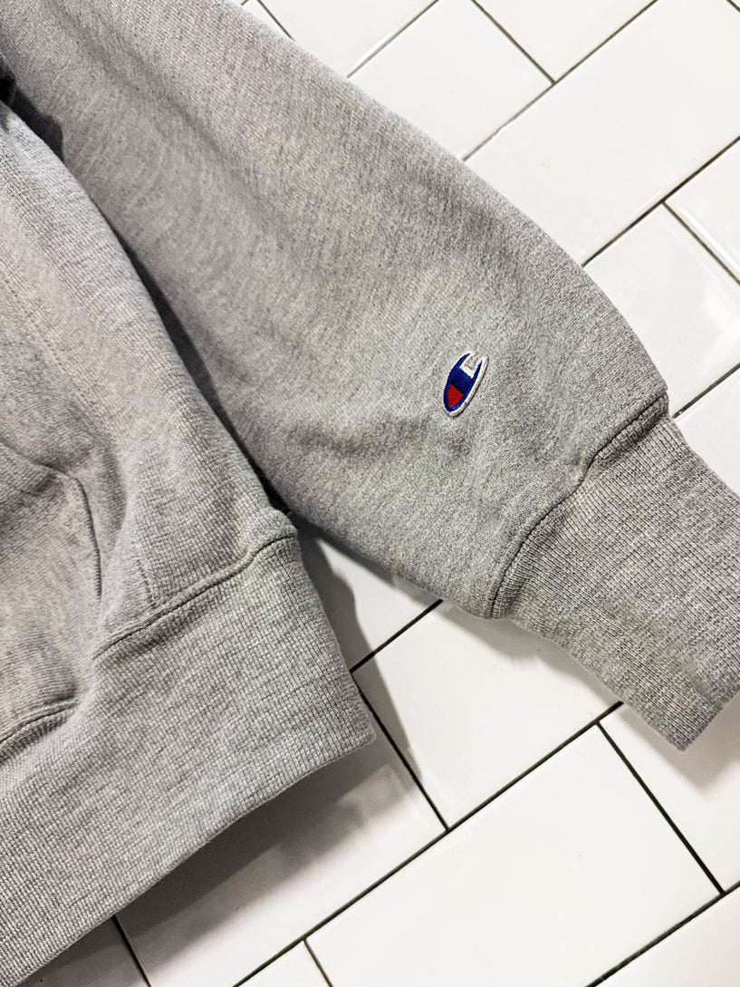 vintage 00's champion reverse weave hooded sweatshirt - good market thrift store