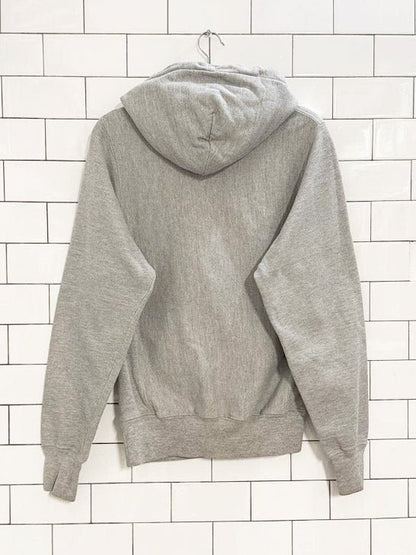 vintage 00's champion reverse weave hooded sweatshirt - good market thrift store