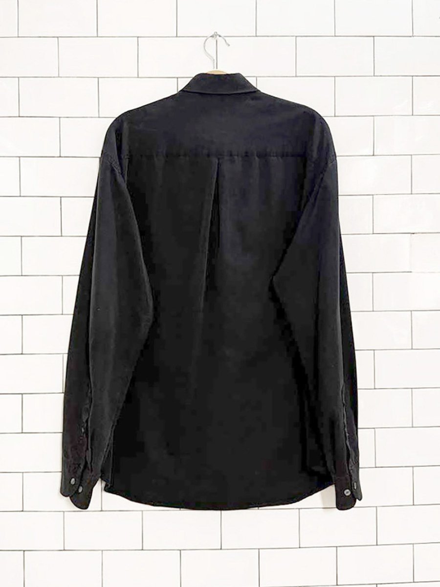 vintage 00s claiborne soft full button shirt - good market thrift store