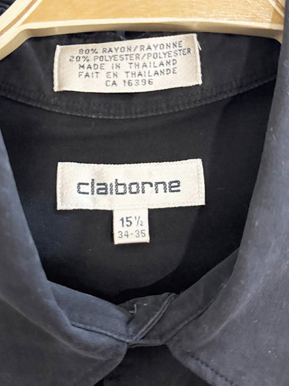 vintage 00s claiborne soft full button shirt - good market thrift store