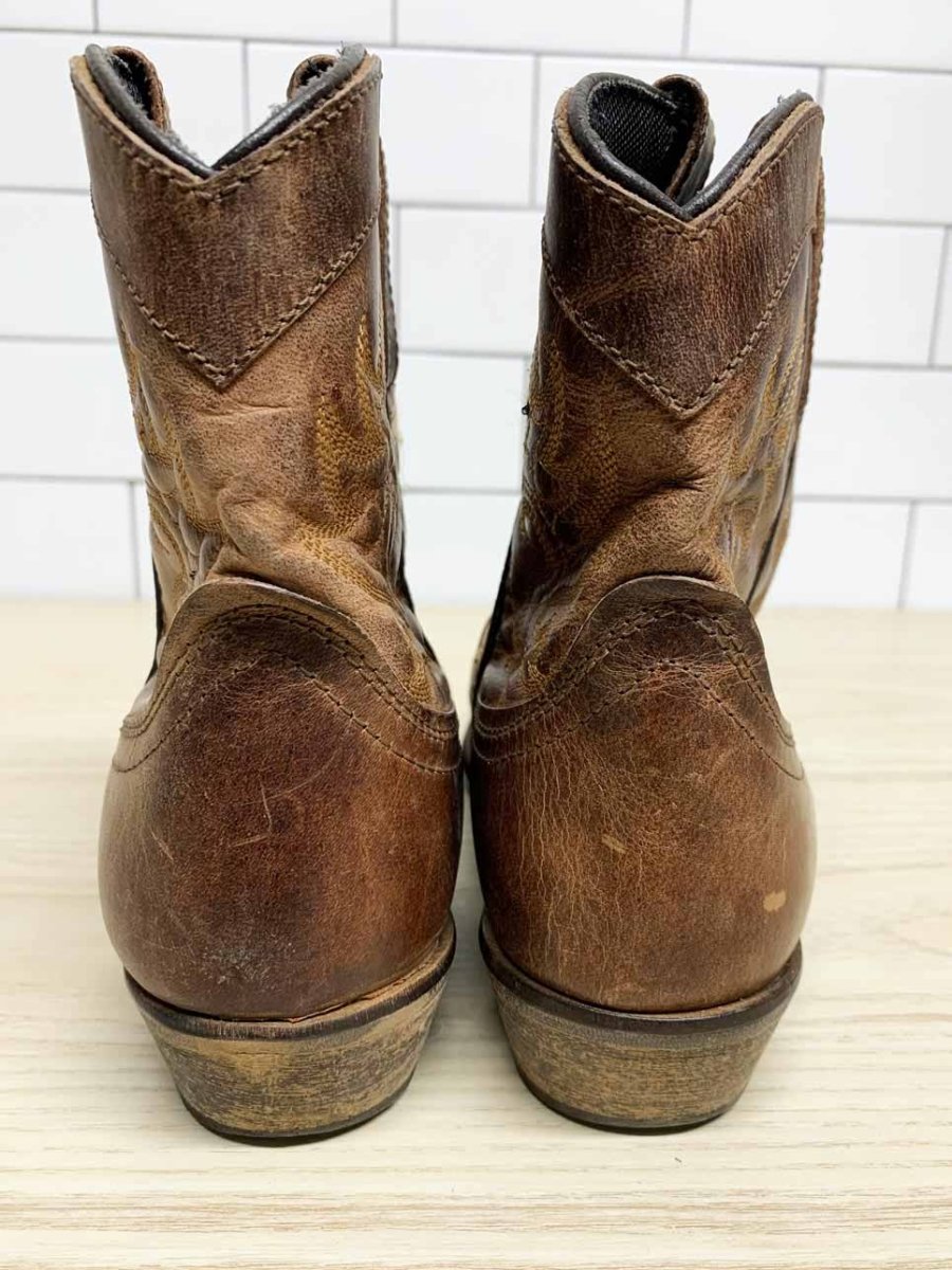 vintage 00s dingo leather western cowboy boots - good market thrift store