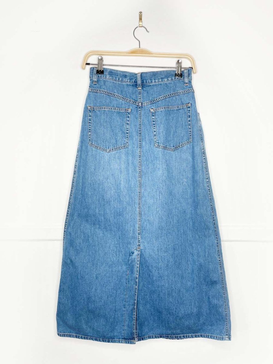 vintage 00s eddie bauer denim maxi skirt - good market thrift store