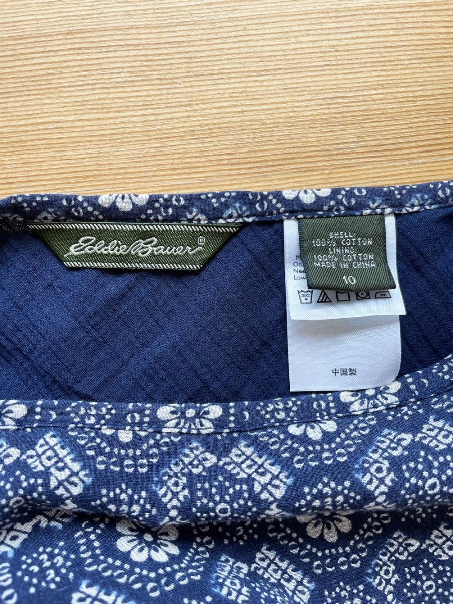 vintage 00s eddie bauer tiered boho knee length skirt - good market thrift store