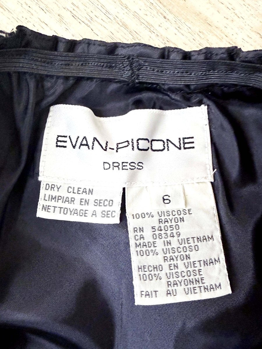 vintage 00s evan-picone curly hem pleated floral skirt - good market thrift store
