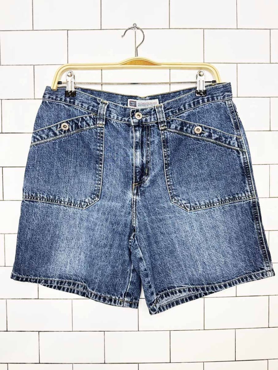vintage 00s faded glory denim shorts - good market thrift store