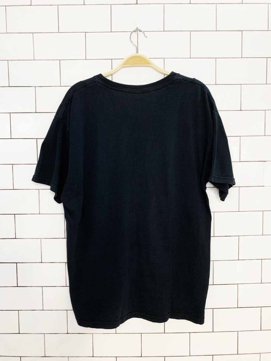 vintage 00s faded printed wolf tee | lost creek outfitters | gildan - good market thrift store