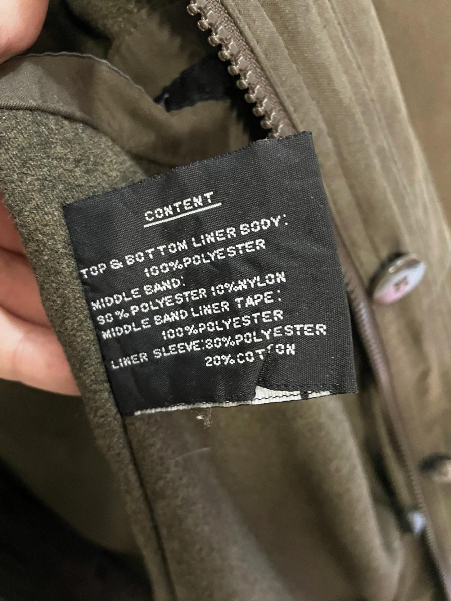 vintage 00s fleet street drawstring soft touch trench coat | removable liner - good market thrift store