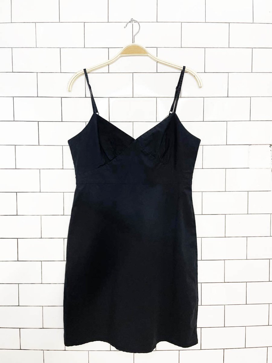 vintage 00s gap minimal stretch mini dress - good market thrift store