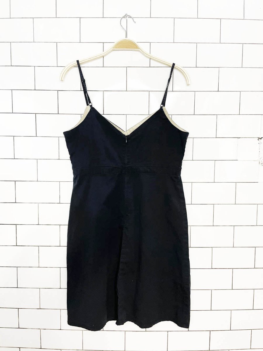 vintage 00s gap minimal stretch mini dress - good market thrift store