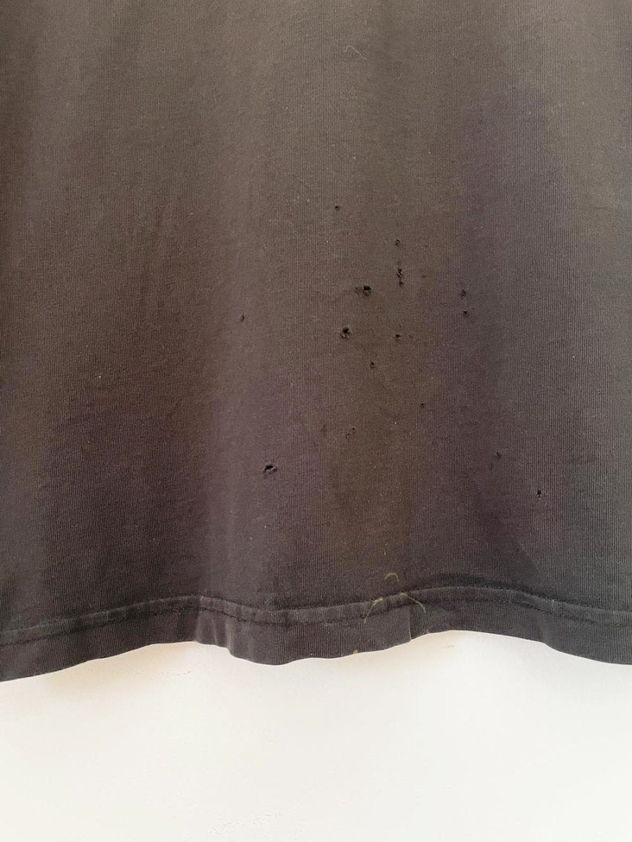 vintage 00s harley davidson 1/2 button long sleeve logo spellout henley | made in usa - good market thrift store