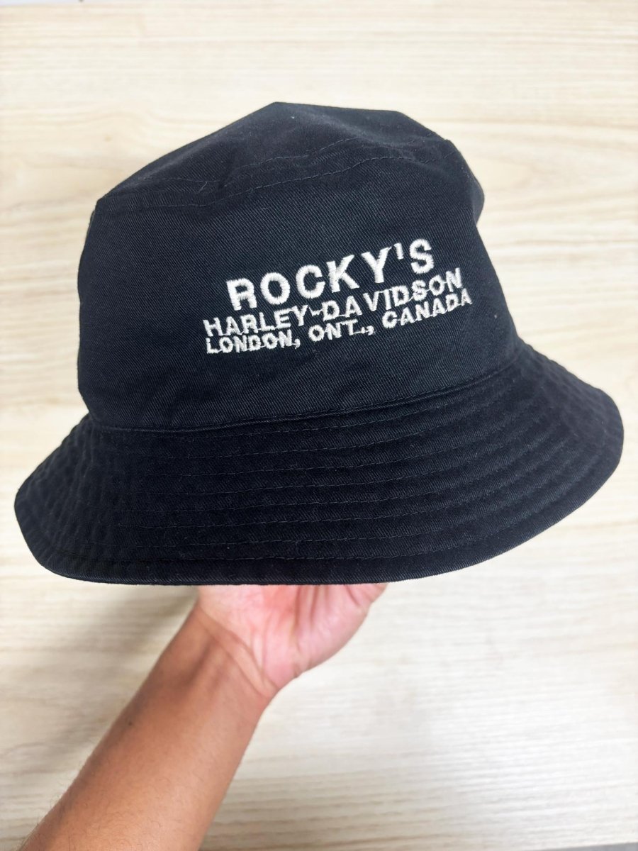 vintage 00s harley davidson bucket hat - good market thrift store