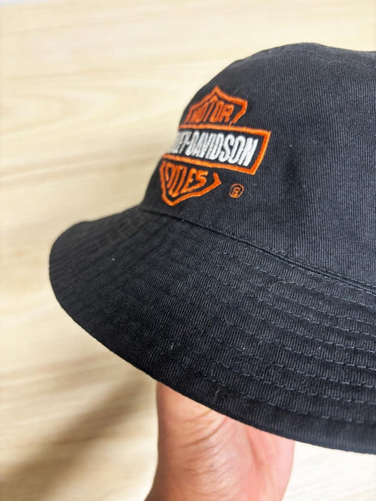 vintage 00s harley davidson bucket hat - good market thrift store