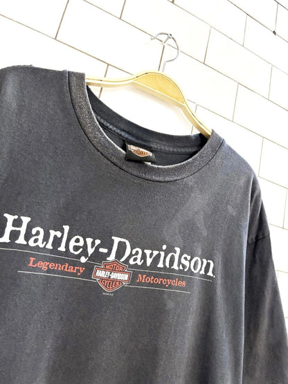vintage 00s harley davidson columbus t shirt | made in usa - good market thrift store