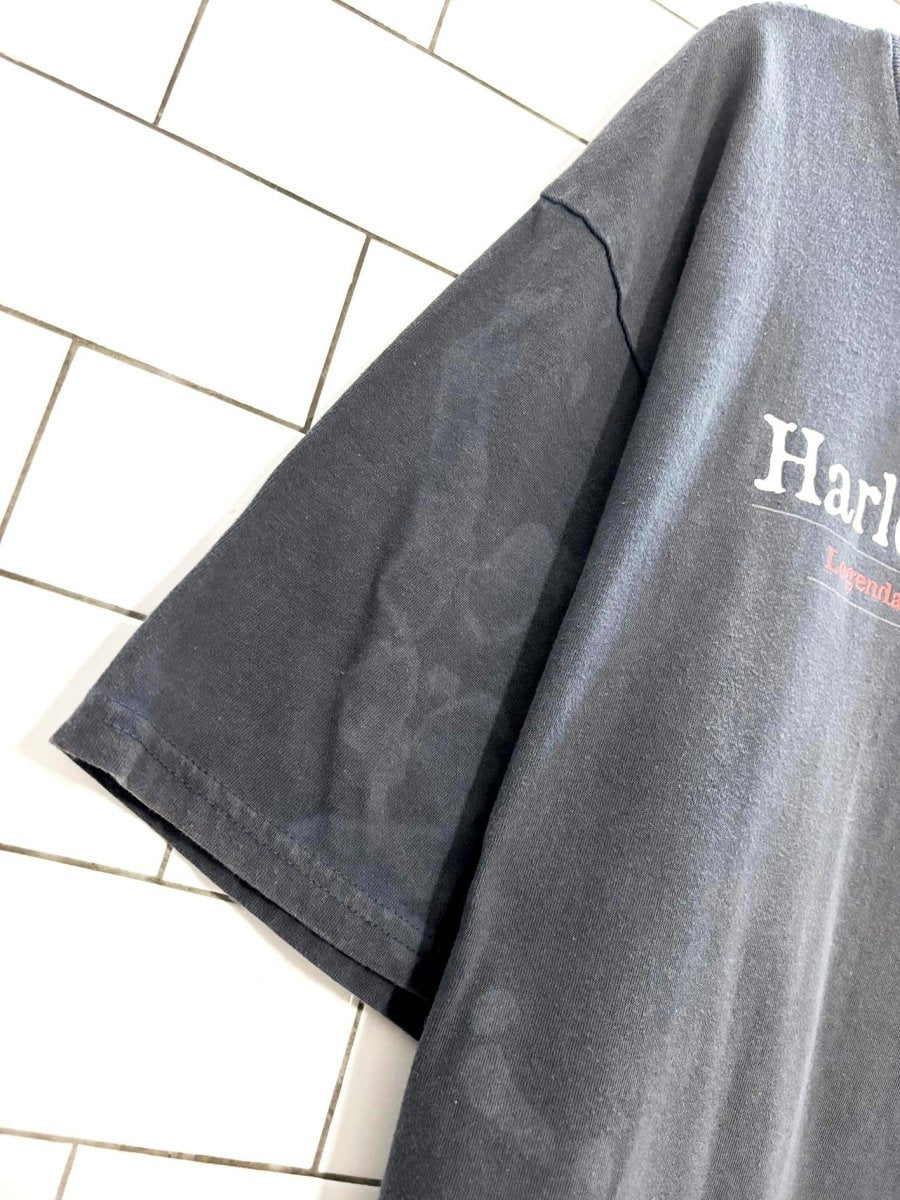 vintage 00s harley davidson columbus t shirt | made in usa - good market thrift store