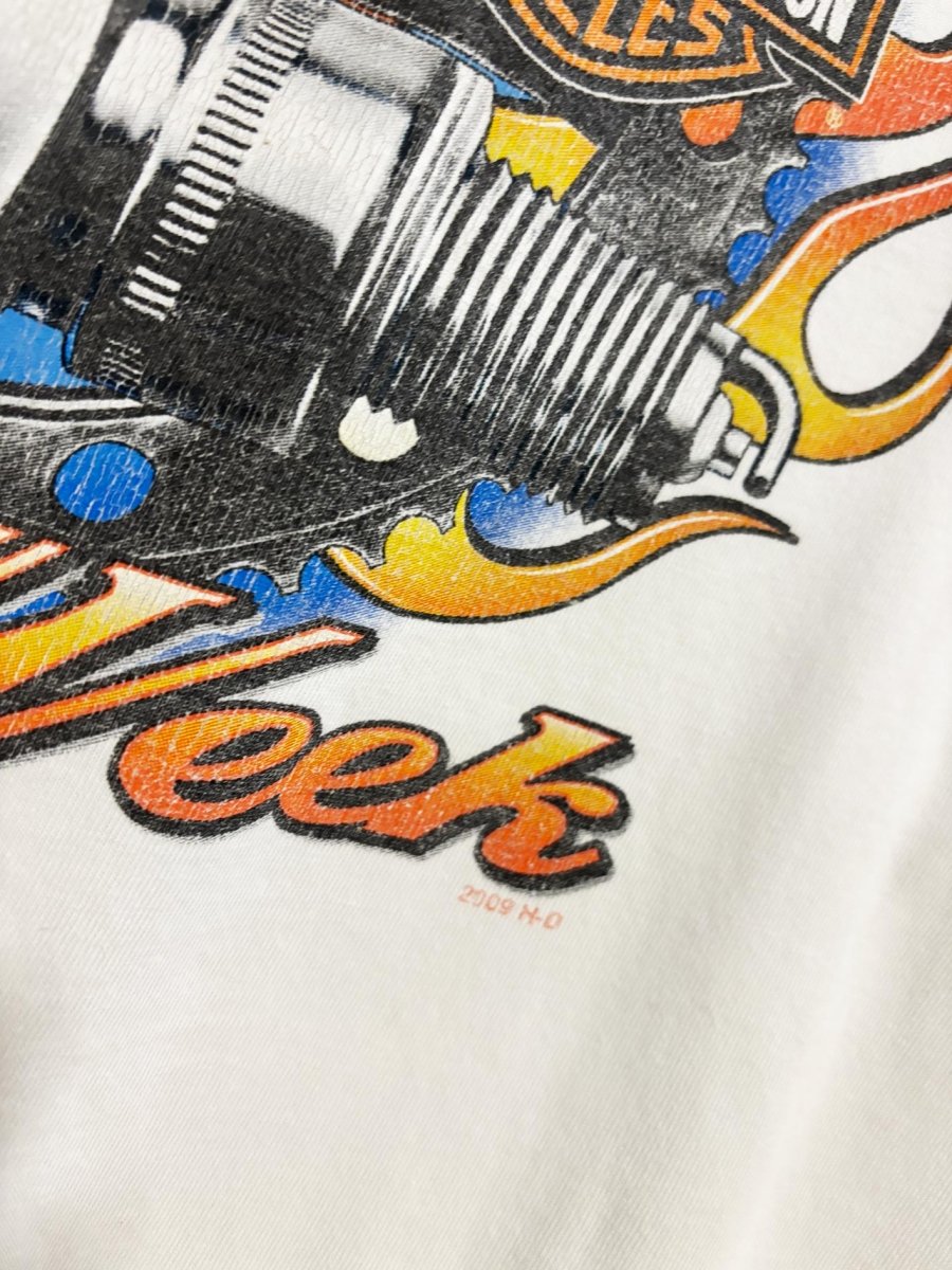 vintage 00s harley davidson ohio bike week tee - good market thrift store