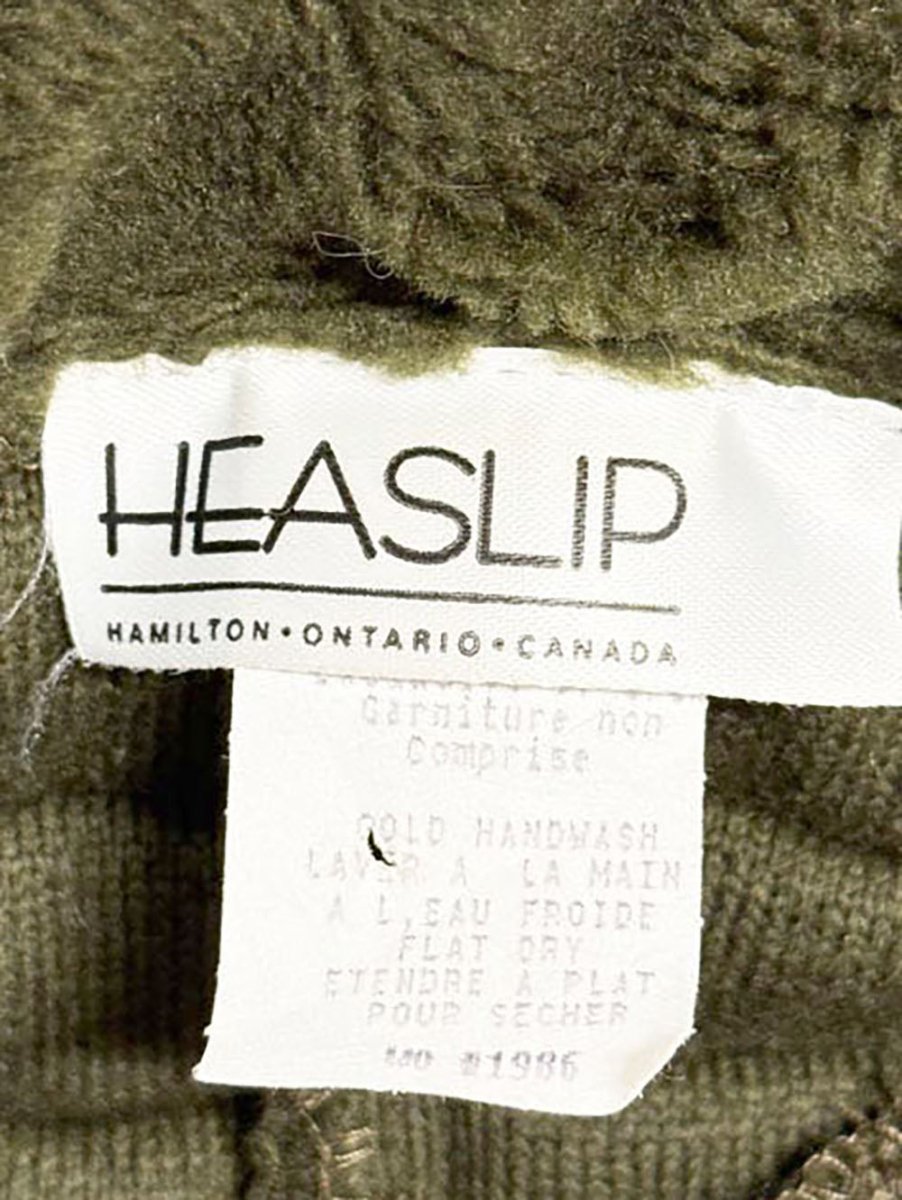 vintage 00s heaslip plush layered bucket hat | made in Canada - good market thrift store