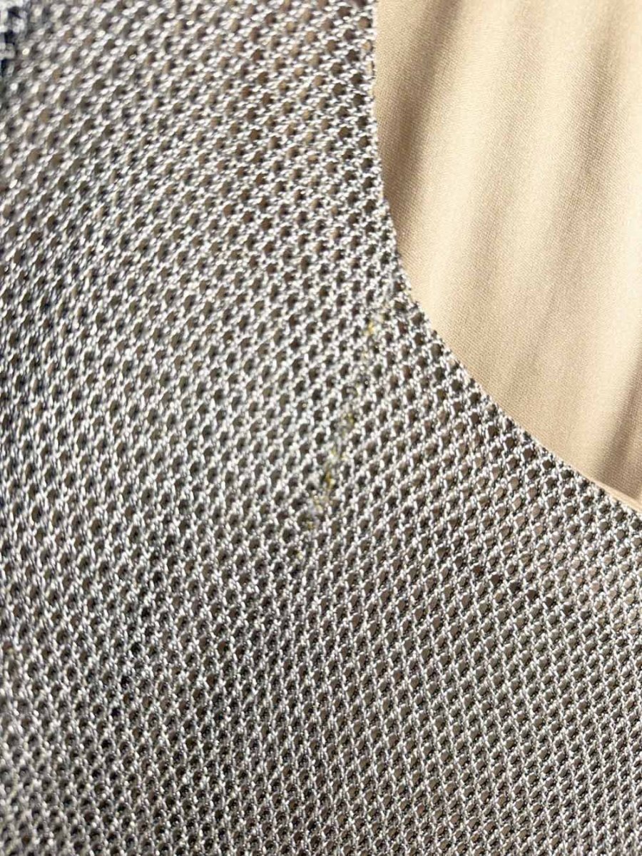 vintage 00s jessica howard metallic crochet knit maxi dress | made in USA - good market thrift store