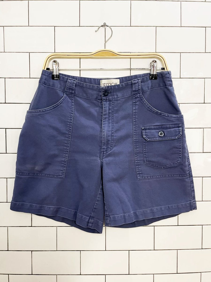 vintage 00s jessica sport granola cargo shorts - good market thrift store