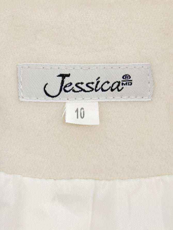 vintage 00s jessica wool - cashmere long coat - good market thrift store