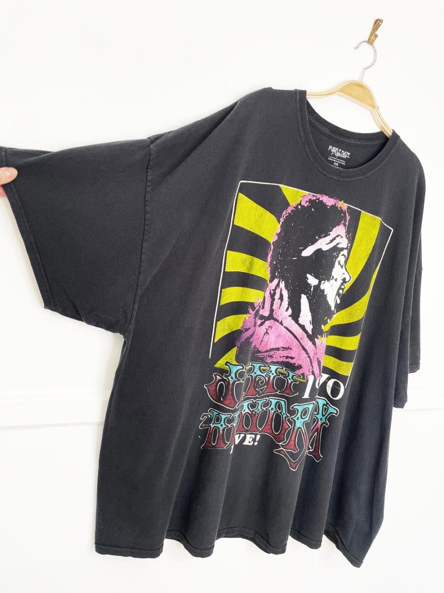 vintage 00s jimi hendrix oversized t-shirt dress - good market thrift store