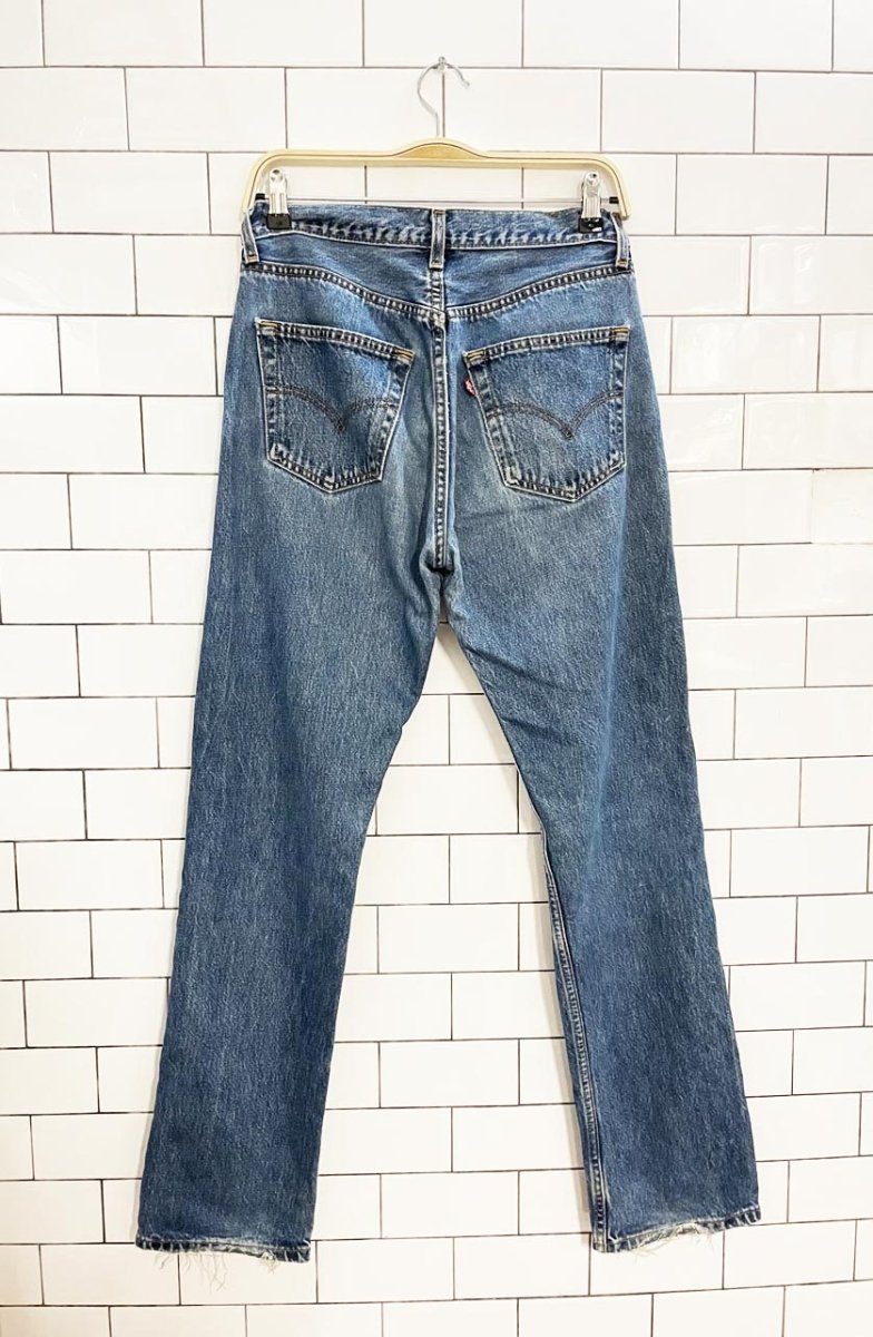 vintage 00s levi's 501 button fly jeans | 2001 - good market thrift store