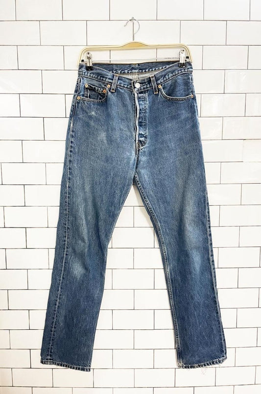 vintage 00s levi's 501 button fly jeans | 2001 - good market thrift store