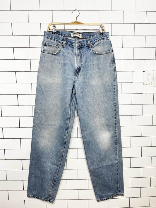 vintage 00s levi's 560 relaxed loose fit jeans - good market thrift store