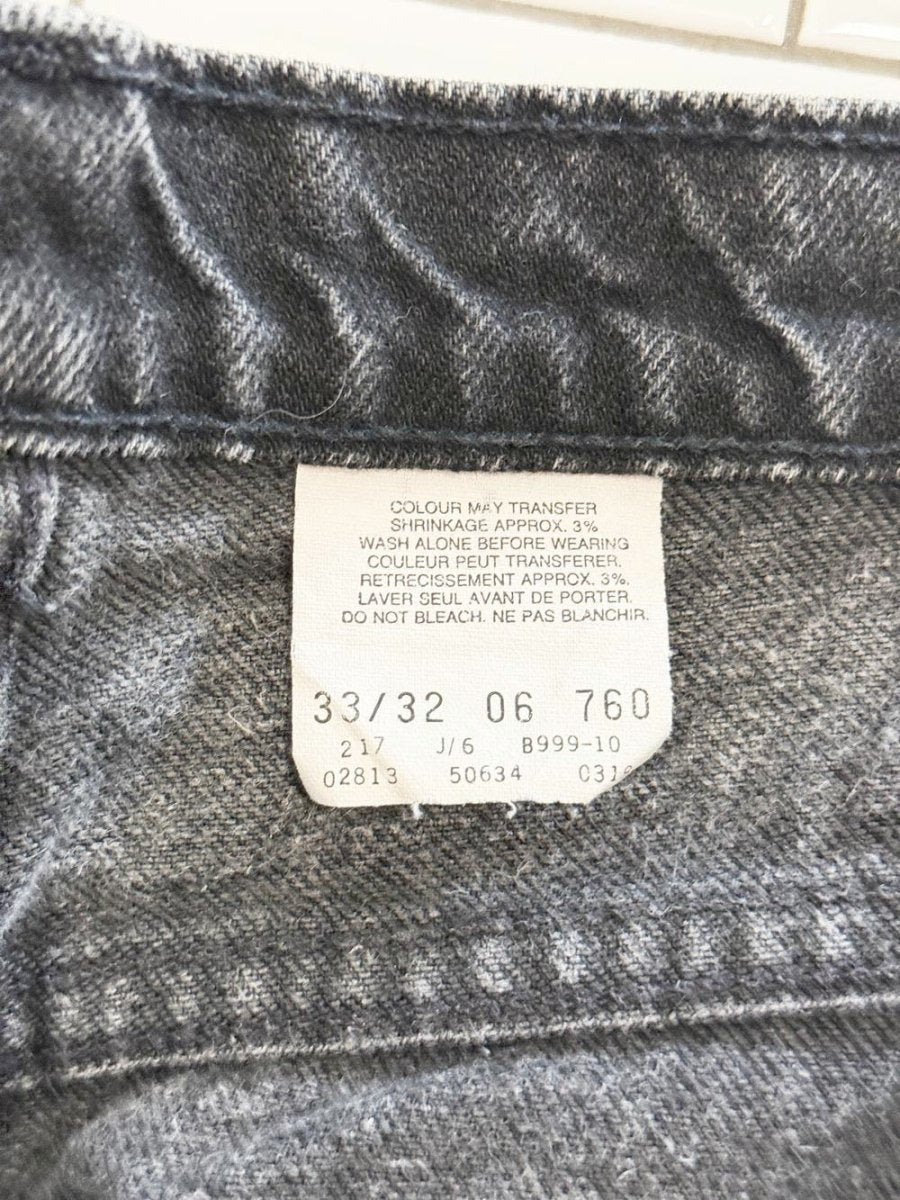 vintage 00s levi's 634 orange tab jeans | made in Canada - good market thrift store
