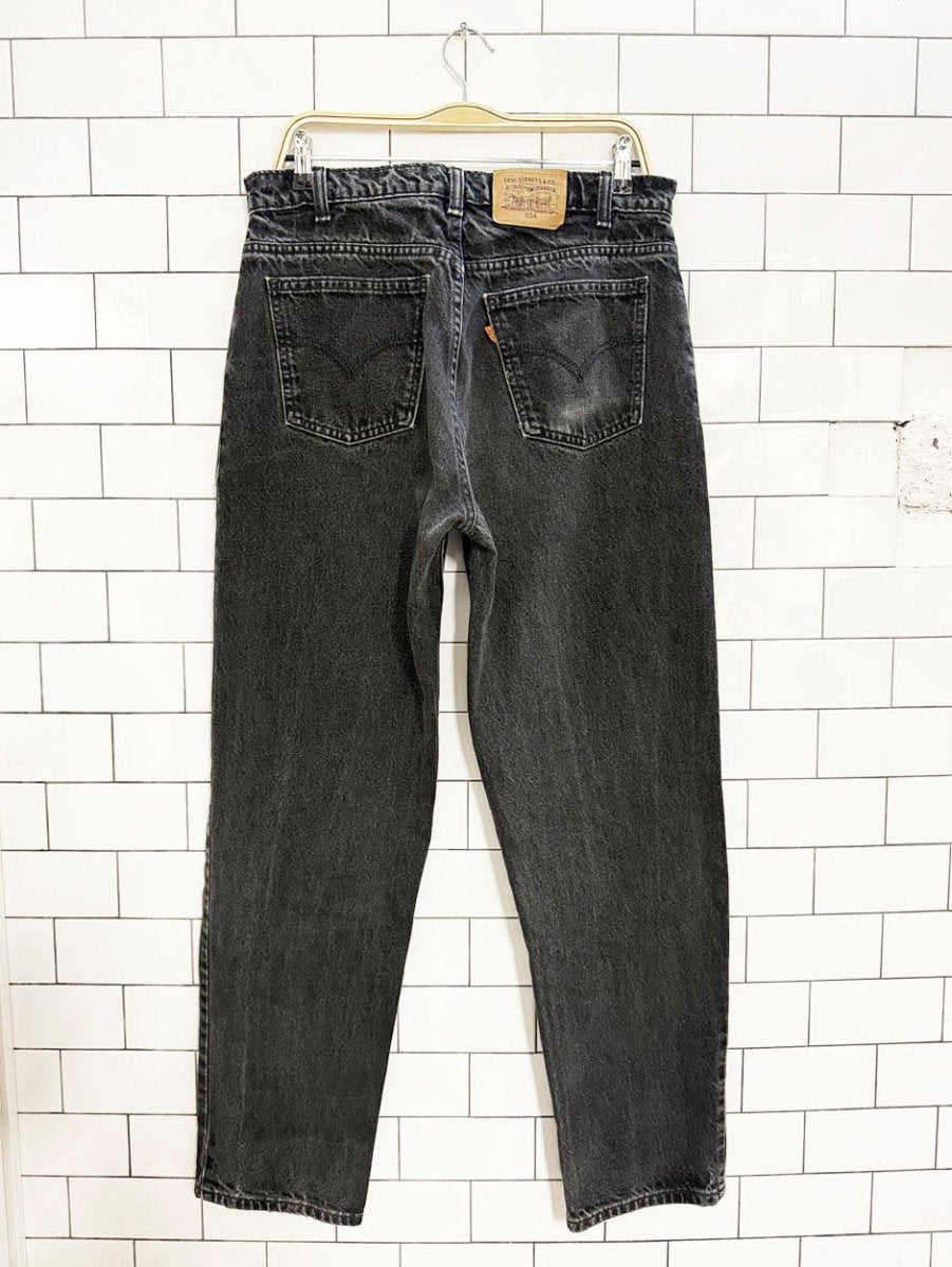 vintage 00s levi's 634 orange tab jeans | made in Canada - good market thrift store