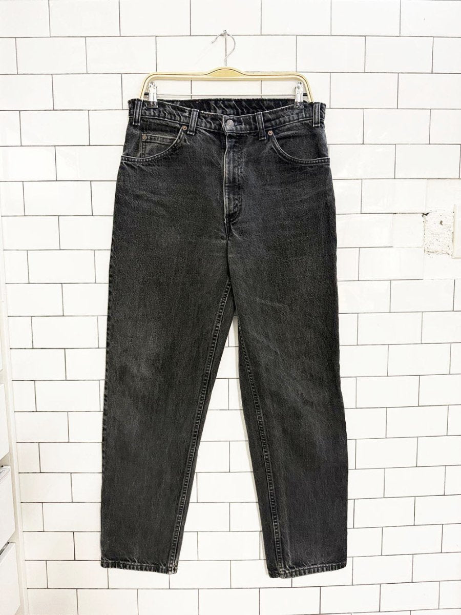 vintage 00s levi's 634 orange tab jeans | made in Canada - good market thrift store
