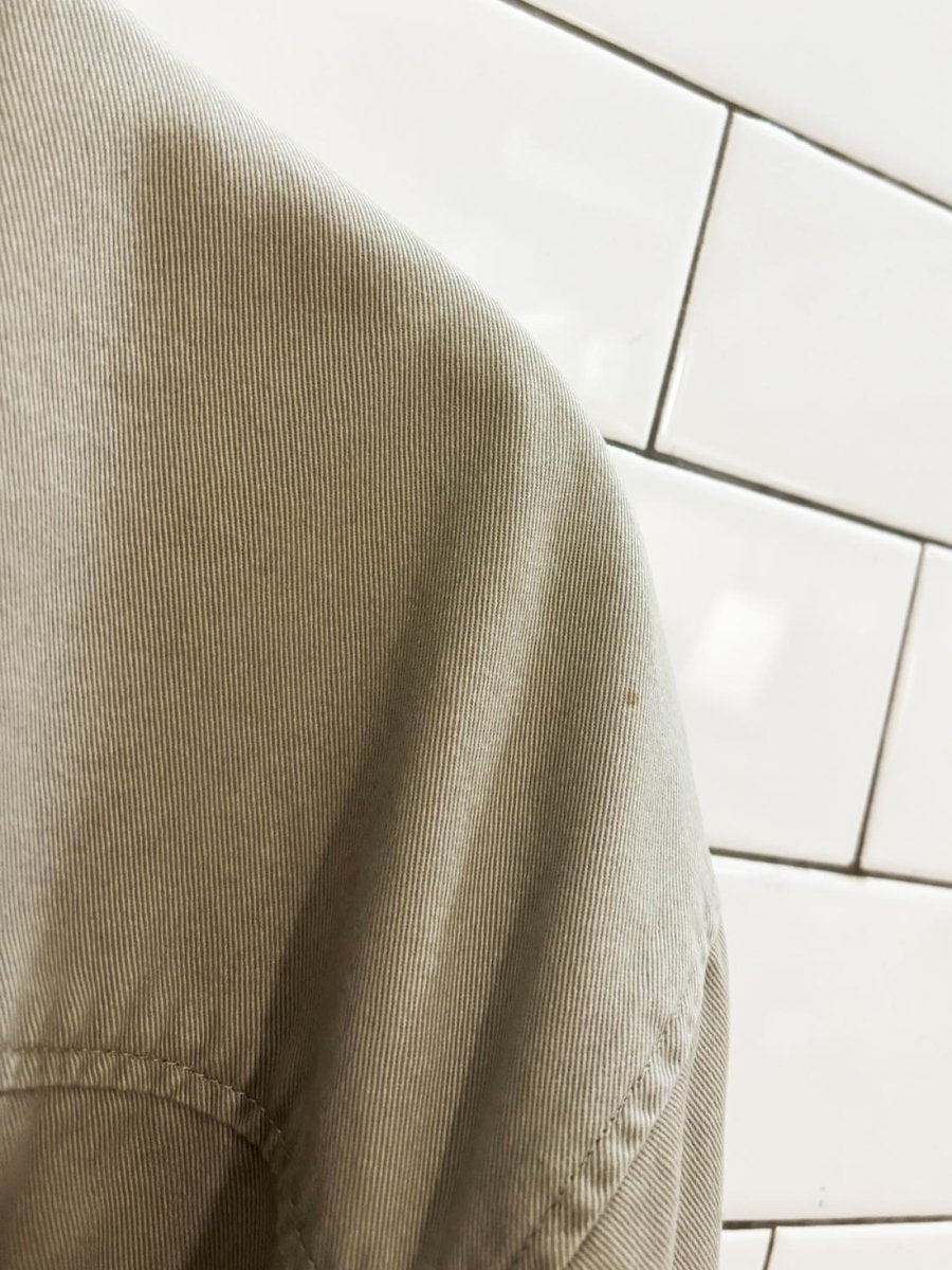 vintage 00s levis canvas mesh lined utility jacket - good market thrift store
