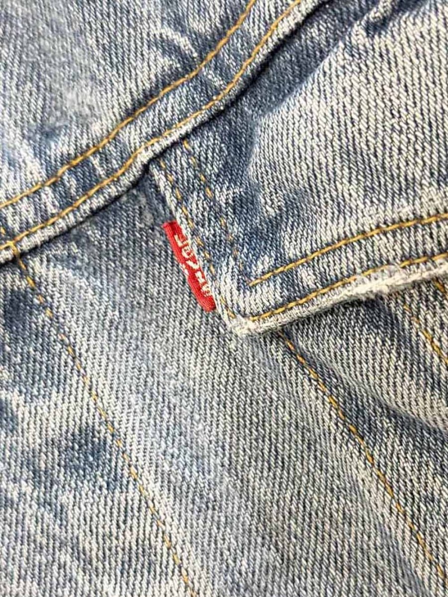 vintage 00s levi's denim trucker jacket | 70507 - good market thrift store