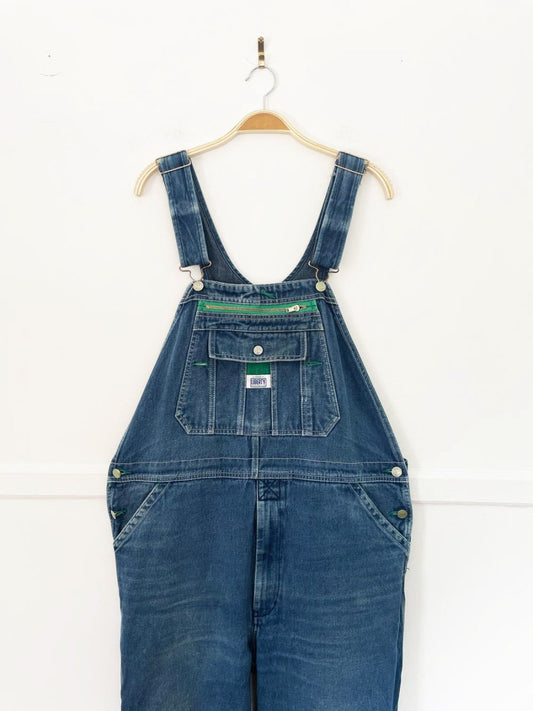 vintage 00s liberty baggy denim overalls - good market thrift store