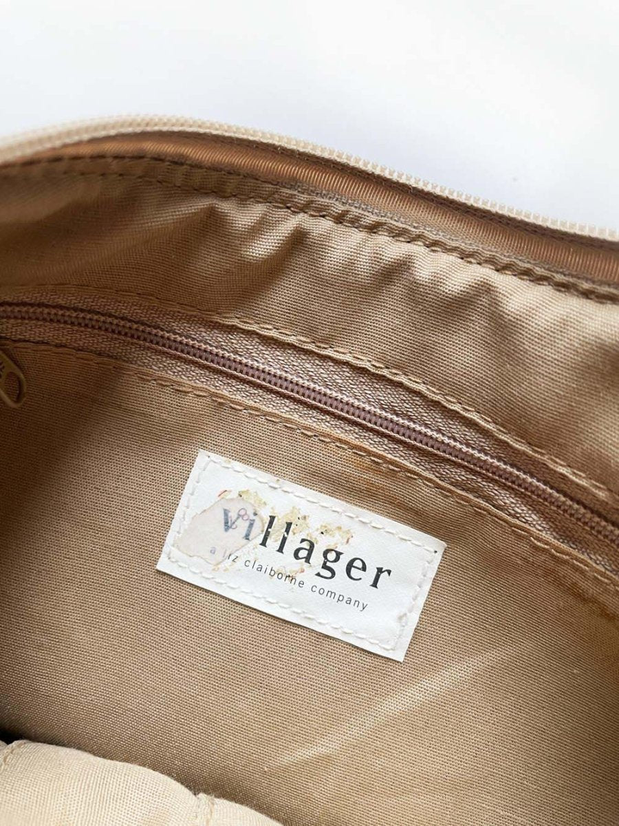 vintage 00s liz claiborne raffia mini shoulder bag | villager - good market thrift store