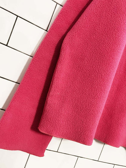 vintage 00s moda int'l fleece turtleneck sweatshirt | made in Canada - good market thrift store