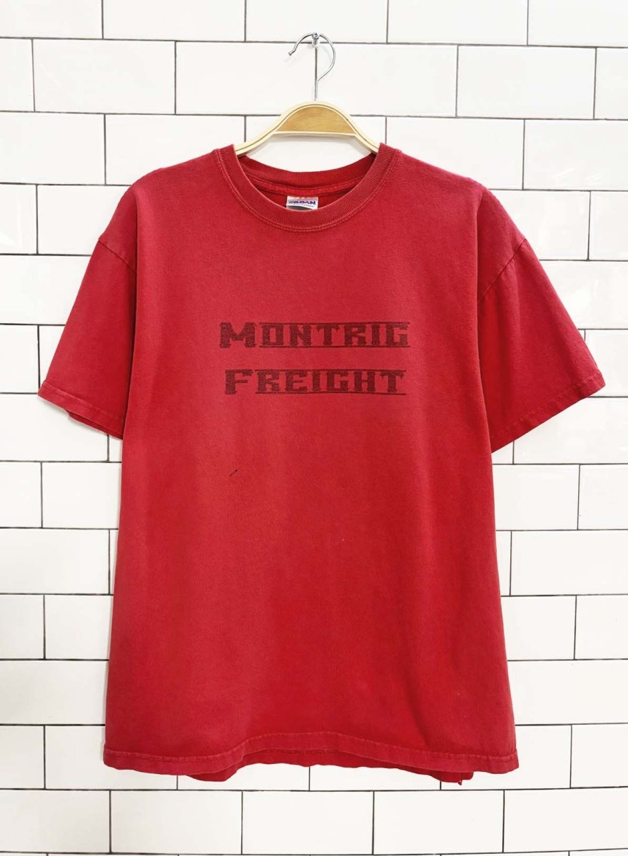 vintage 00s montrig freight hauling ass volleyball tee - good market thrift store