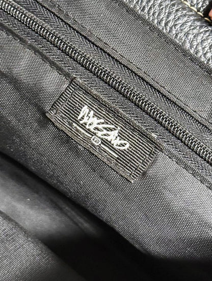 vintage 00s mossimo pebbled leather buckle shoulder bag - good market thrift store