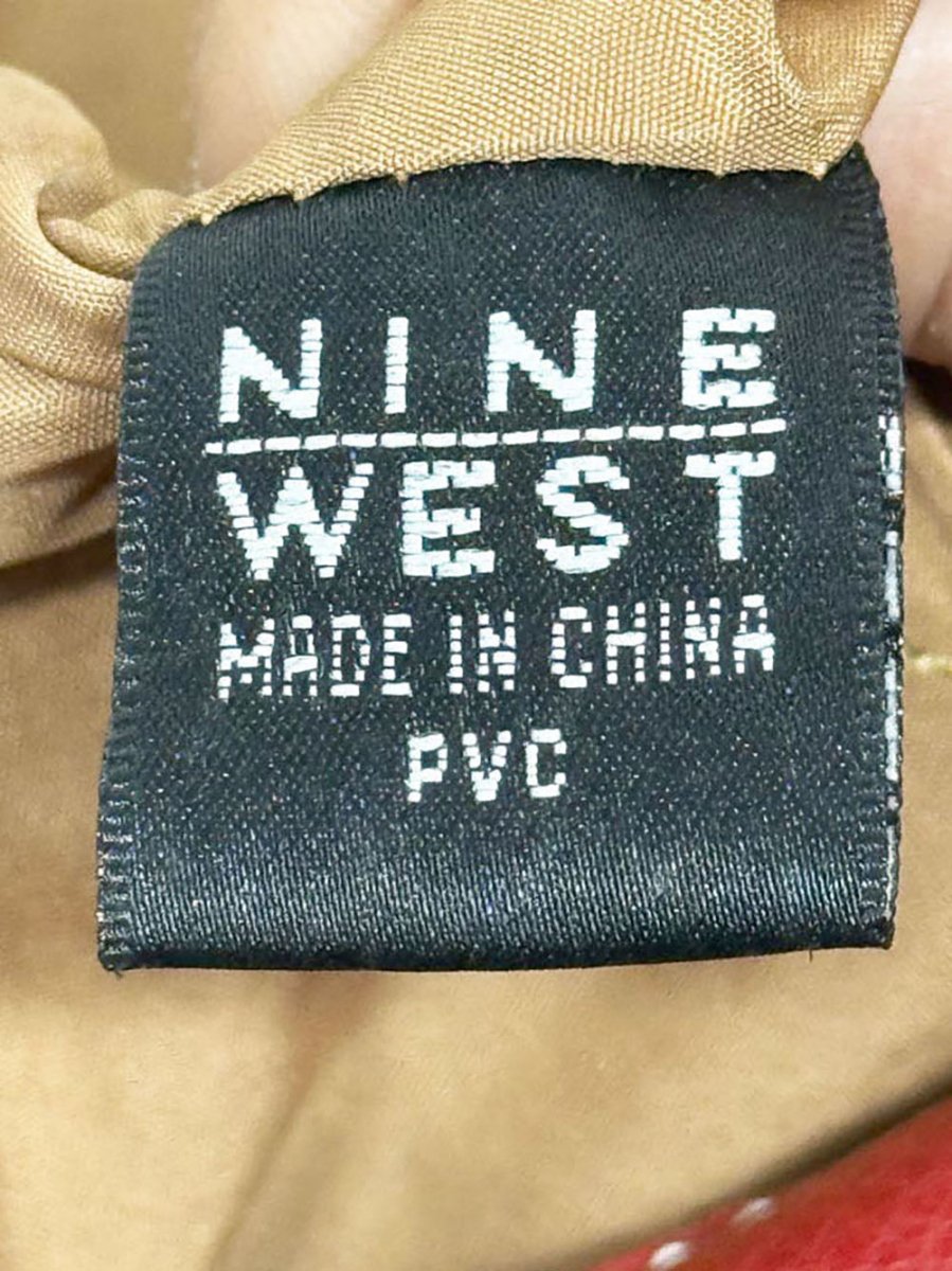 vintage 00s nine west faux leather contrast stitch bucket bag | backpack - good market thrift store