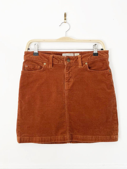 vintage 00s patagonia organic cotton corduroy mini skirt - good market thrift store