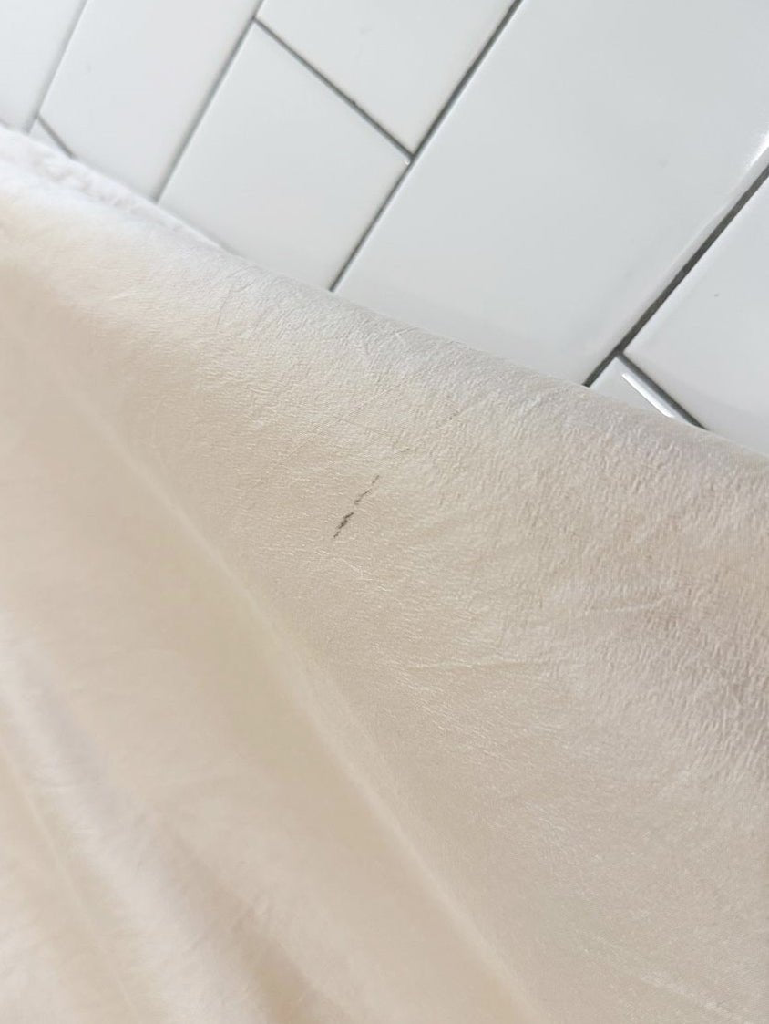 vintage 00s planet oversized sateen boxy full button blouse - good market thrift store