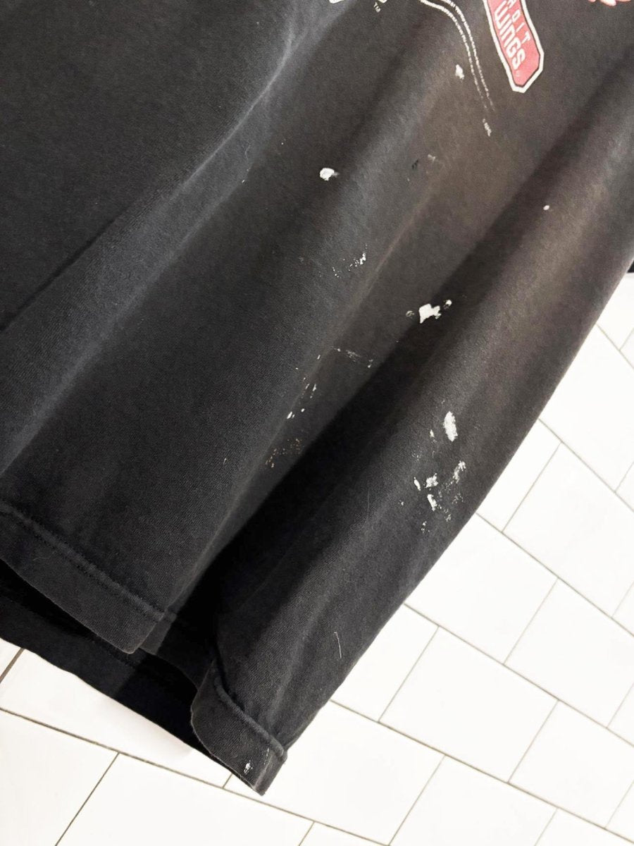 vintage 00s reebok penguins red wings stanley cup tee | NHL - good market thrift store