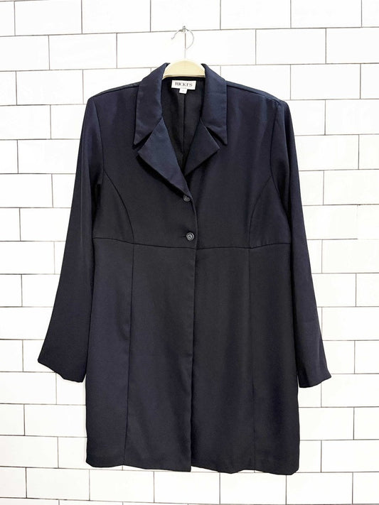vintage 00s ricki's half button flowy clueless blazer | made in Canada - good market thrift store