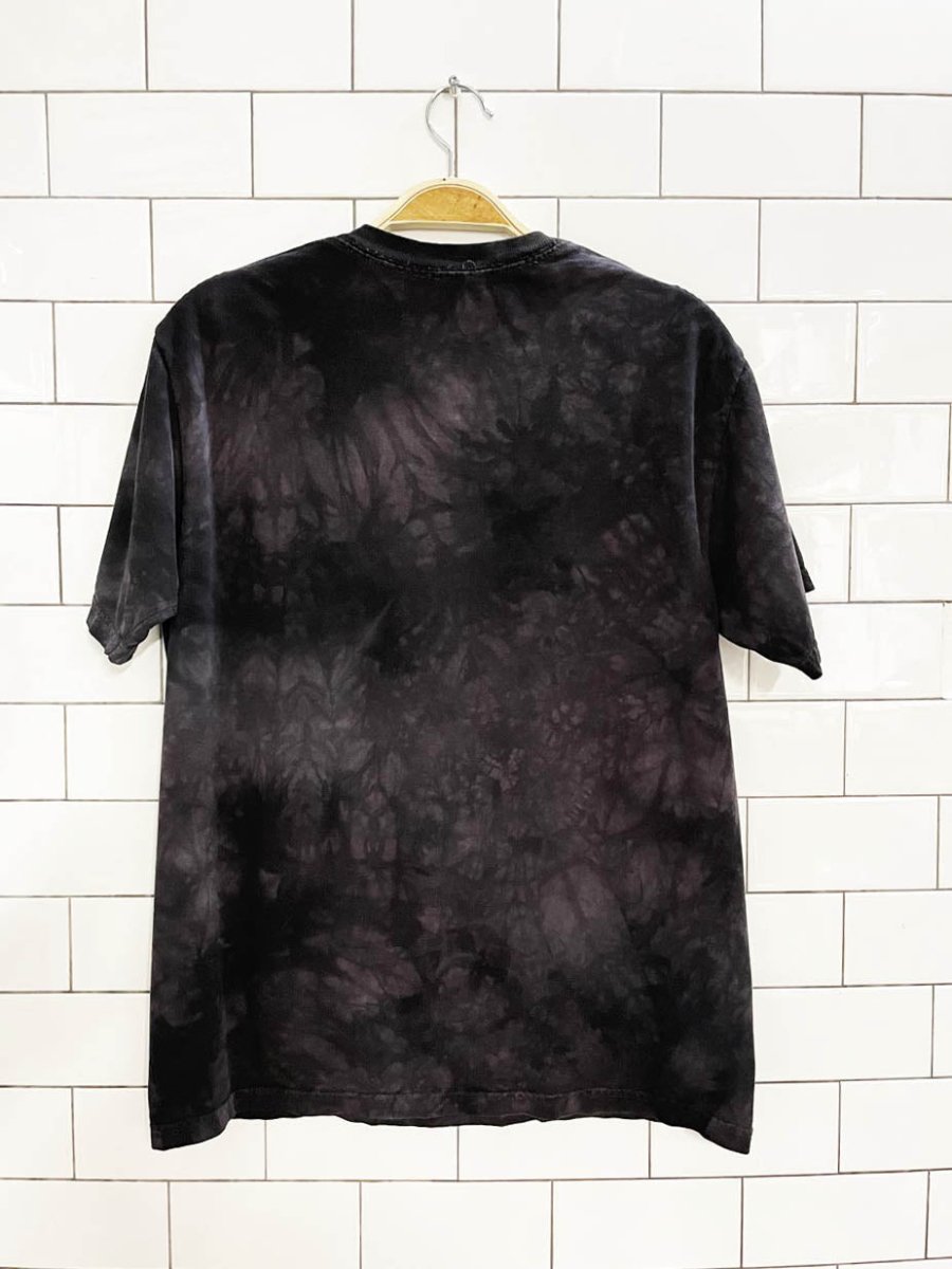 vintage 00s the mountain salem cat graphic tie dye tee - good market thrift store