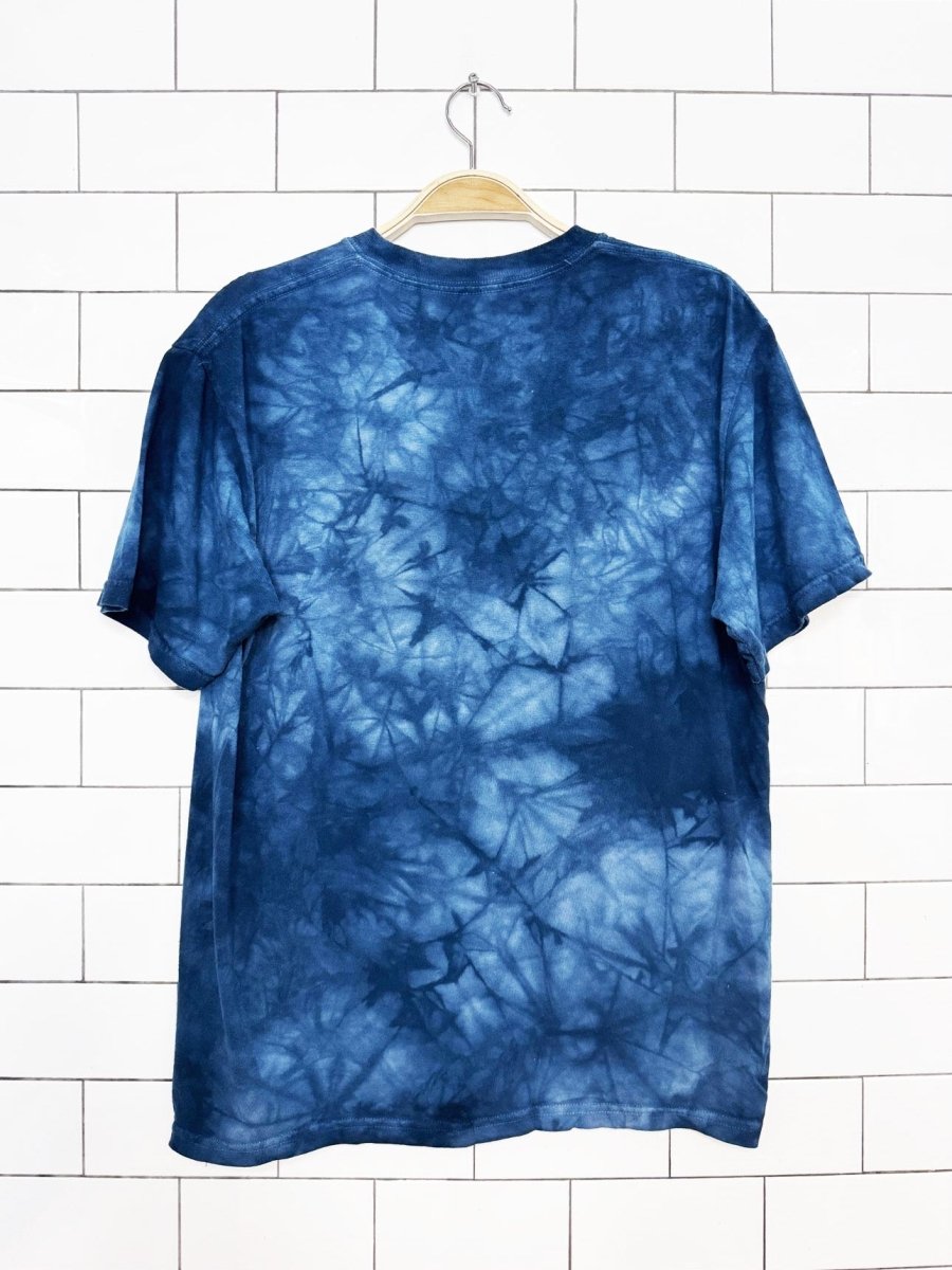 vintage 00s the mountain space kitty tie dye tee - good market thrift store