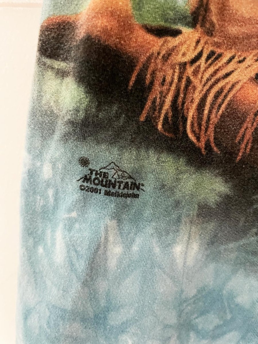 vintage 00s the mountain spirit of the wolf tie dye tank maxi dress - good market thrift store