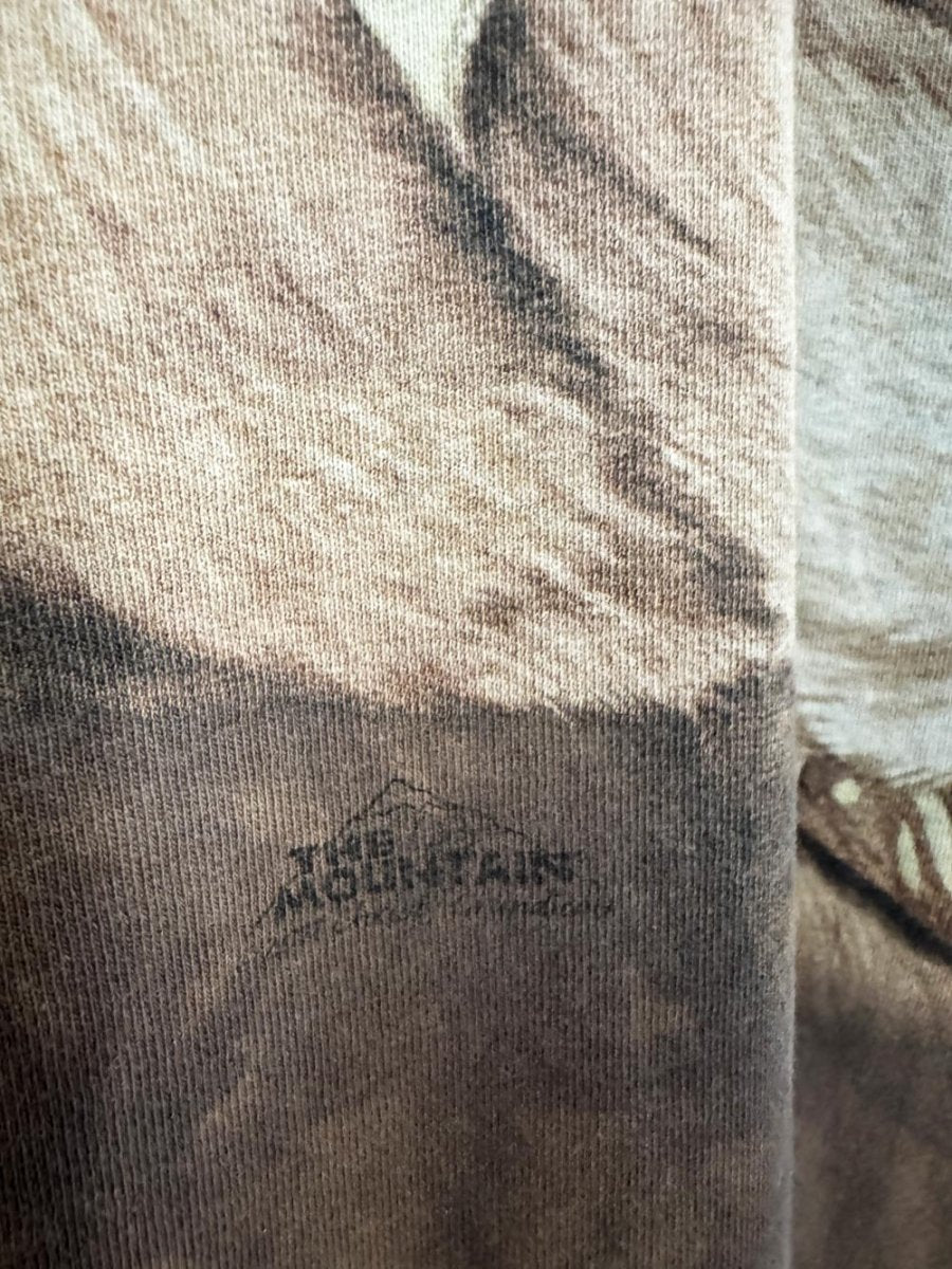 vintage 00s the mountain warrior bear tie dye tee | comfort colours - good market thrift store