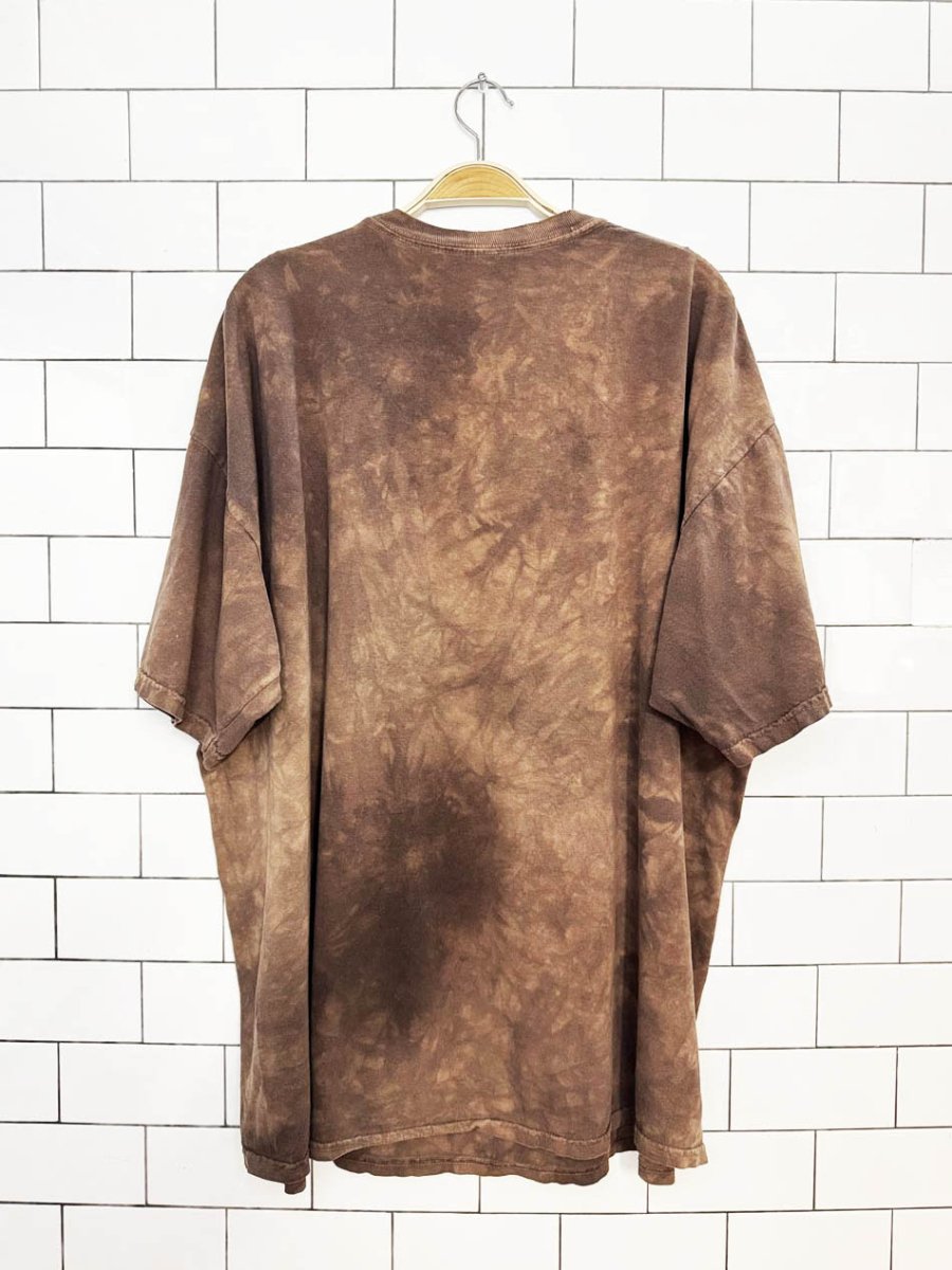 vintage 00s the mountain warrior bear tie dye tee | comfort colours - good market thrift store